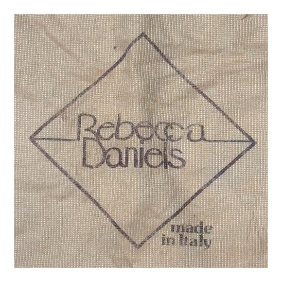 Rebecca Daniels Beige Dust Bag 15" X 12" Made In Italy Handbag Purse Accessory - Picture 2 of 4